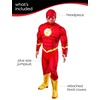 image:imageRubies Mens Deluxe the Flash Costume Padded Jumpsuit and HeadpieceAs Shown