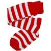 image:imageForum Novelties Womens Novelty Striped Knee SocksWhiteRed