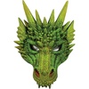 image:imageRubies unisexadult Medieval Fantasy Dragon Half MaskGreen