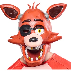 image:imageRubies Five Nights At Freddys Chica Overhead Latex Mask for Adults Mens One SizeFoxy