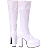 image:imageSecret Wishes ThighHigh Boots With Stiletto HeelsWhite