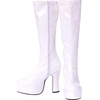 image:imageSecret Wishes ThighHigh Boots With Stiletto HeelsWhite