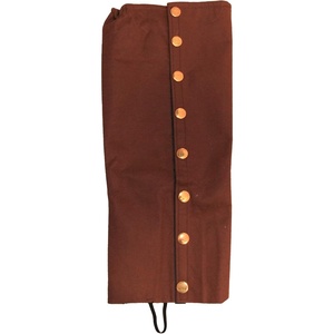 image:imageForum Novelties Mens Adult Steampunk Suede Spats Costume AccessoryBrown