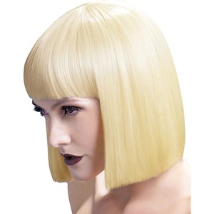 image:imageFever Womens Lola Wig 12Inch 30Cm Blunt Cut Bob with FringeBlonde