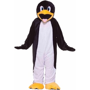 image:imageForum Deluxe Plush Penguin Mascot CostumeBlackWhite