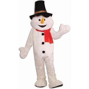 image:imageForum Novelties Mens Plush Snowman Mascot Adult CostumeAs Shown