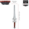 image:imageRubies Masters of The Universe HeMan Costume Accessory Sword for Adults Mens No Size Gray