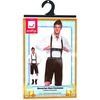 image:imageSmiffys Mens Bavarian Man Costume Lederhosen Shorts with Braces Top and HatBrown