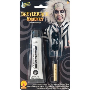 image:imageRubies Beetlejuice Beetlejuice Makeup Kit for Adults Mens One Size