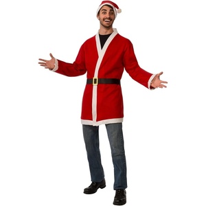image:imageRubies Mens Clausplay Santa Jacket with Belt and Hat As Shown