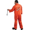 image:imageOrange Prisoner Jail Bird Inmate Jumpsuit Costume Adult Plus