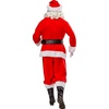 image:imageRubies Flannel Santa Claus Suit for Adults Mens XL