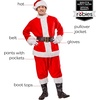 image:imageRubies Flannel Santa Claus Suit for Adults Mens XL