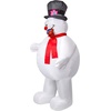 image:imageRubies Frosty The Snowman Frosty the Snowman Inflatable Costume for Adults Unisex No Size