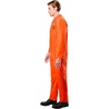 image:imageRubies Jailbird Prisoner Costume for Adults Mens Standard Orange