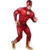 image:imageRubies Mens DC The Flash Movie Deluxe Costume Jumpsuit and Mask