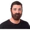 image:imageRubies Brown Beard And Moustache Kit for Adults Mens One Size
