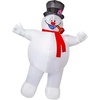 image:imageRubies Frosty The Snowman Frosty the Snowman Inflatable Costume for Adults Unisex No Size