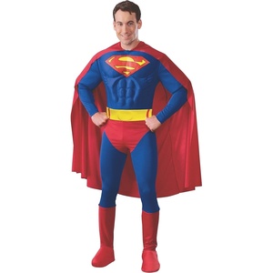 image:imageRubies DC Comics Superheroes Superman Deluxe Muscle Costume Mens XL