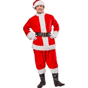 image:imageRubies Flannel Santa Claus Suit for Adults Mens XL