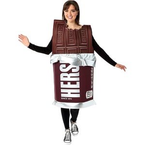 image:imageRubies Hersheys Hershey Chocolate Bar Costume for Adults Unisex One Size