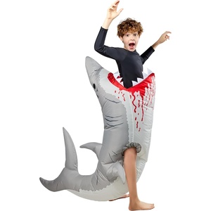 image:imageRubies Shark Inflatable Costume for Kids Unisex One Size