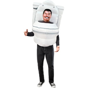 image:imageRubies Skibidi Toilet Skibidi Toilet Inflatable Costume for Adults Mens One Size