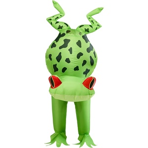 image:imageRubies UpsideDown Frog Inflatable Costume for Adults Unisex One Size
