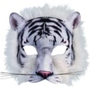 image:imageRubies White Tiger Mask for Adults Unisex No Size