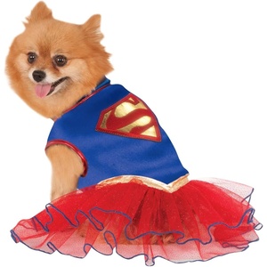 image:imageRubies DC Comics Supergirl Pet Tutu Dress MediumXS