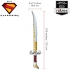 image:imageRubies Supergirl 2026 Supergirl Costume Accessory Sword for Adults Womens No Size