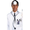 image:imageRubies Doctor Costume Accessory Kit with Reflector amp Stethoscope for Adults Unisex No Size