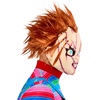 image:imageRubies Bride of Chucky Chucky 34 Vinyl Mask with Hair for Adults Mens No Size