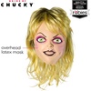 image:imageRubies Bride of Chucky Tiffany Overhead Latex Mask with Hair for Adults Womens One Size