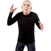 image:imageRubies The Addams Family Uncle Fester Overhead Latex Mask for Adults Mens No Size White