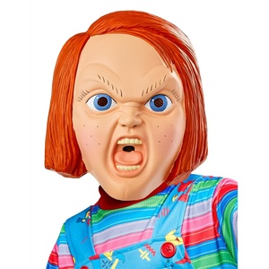 image:imageRubies Childs Play Chucky Vacuuform Half Mask for Adults Mens No Size