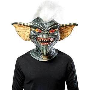 image:imageRubies Gremlins Stripe Overhead Latex Mask for Adults Unisex No Size