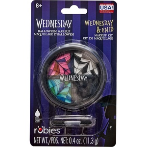 image:imageRubies Wednesday Wednesday amp Enid Makeup Kit for Adults Womens One Size