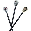 image:imageRubies 48 Skull Walking Cane Costume Accessory Includes Skull with Jeweled Eyes