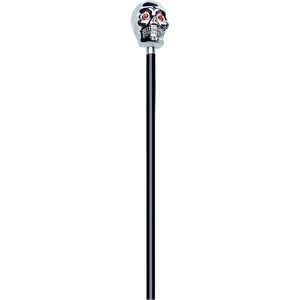 image:imageRubies 48 Skull Walking Cane Costume Accessory Includes Skull with Jeweled Eyes