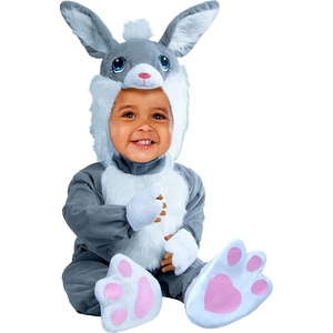 image:imageRubies Childs Forum Fluffy Butt Bunny Costume Jumpsuit and Headpiece