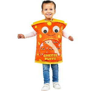 image:imageRubies Yummy World Cheesy Puffs Costume for Kids Unisex Small