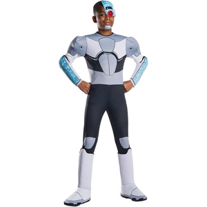 image:imageRubies DC Teen Titans Go Cyborg Deluxe Costume for Kids Boys