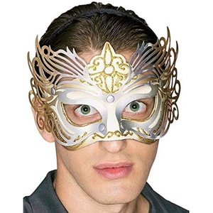 image:imageRubies Filigree Venetian Masquerade Eyemask Adult Costume Gold One Size