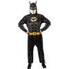 image:imageRubies DC Batman Batman Adult Comfywear for Adults Mens Extra Large Black Yellow