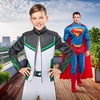 image:imageRubies Green Lantern Deluxe Kids Boys Costume Jumpsuit with Attached Faux Jacket and Ring