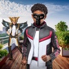 image:imageRubies Mr Terrific Deluxe Kids Boys Costume Jumpsuit with Attached Faux Jacket and Mask