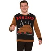image:imageForum Novelties Adult Roasted Turkey Ugly Thanksgiving Sweater As Shown Medium