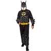 image:imageRubies DC Batman Batman Adult Comfywear for Adults Mens Extra Large Black Yellow