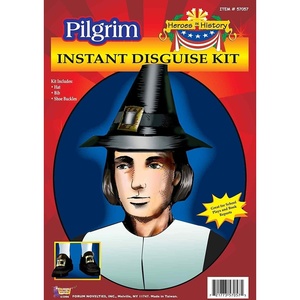 image:imageRubies Adult Pilgrim Man Instant Disguise Kit As Shown One Size